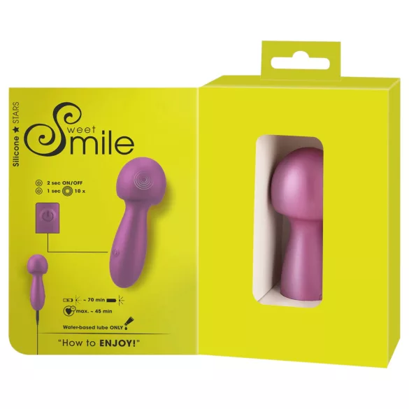 Sweet Smile - Mini baghetă flexibilă (roz)