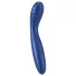 Smile - vibrator flexibil pentru punctul G - albastru