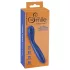 Smile - vibrator flexibil pentru punctul G - albastru