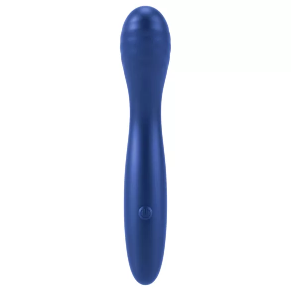 Smile - vibrator flexibil pentru punctul G - albastru