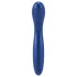 Smile - vibrator flexibil pentru punctul G - albastru