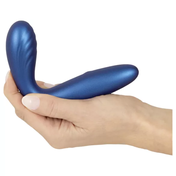 Smile - vibrator flexibil pentru punctul G - albastru