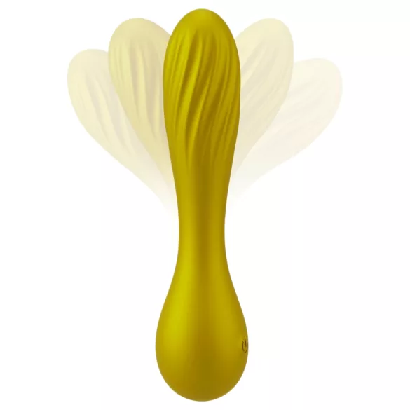Sweet Smile - Mini vibrator Metallic Vibe (galben)
