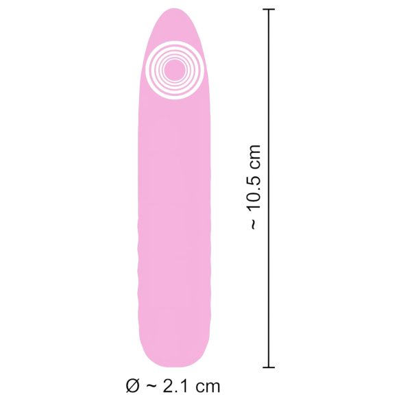Cuties - mini vibrator discret - roz