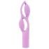 Vibrator dublu motor Fabulous, mov, reîncărcabil