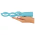 You2Toys Fabulous - vibrator reîncărcabil 3 motoare - silicon albastru