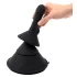 The Cowgirl Cone - mașină sexuală premium controlată prin aplicație - cu 2 capete interschimbabile, 20 moduri de vibrație (negru)