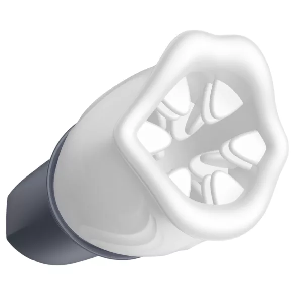 LUX Active First Class - masturbator automat rotativ - alb-gri