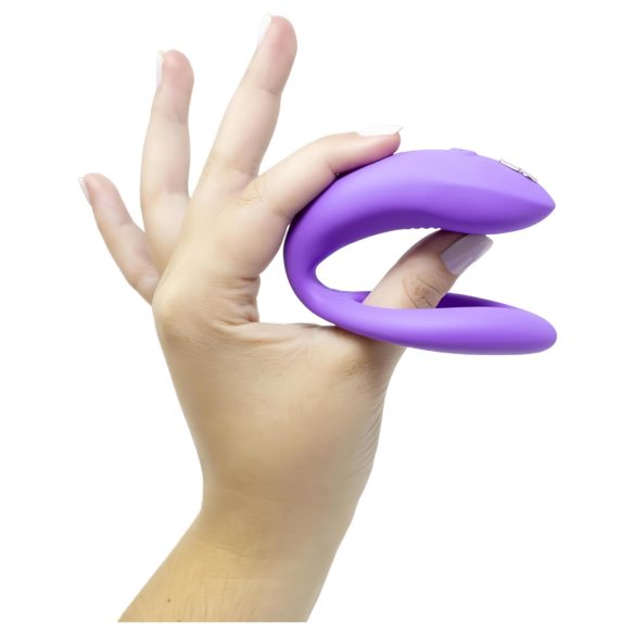 We-Vibe - Vibrator pentru cuplu cu telecomandă - reîncărcabil - mov