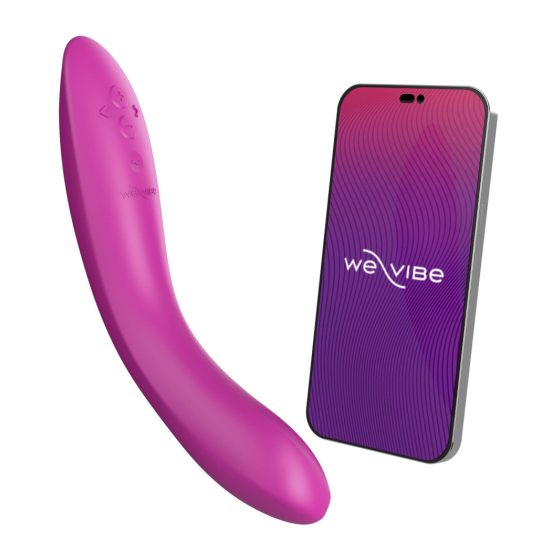 We-Vibe Rave 2 - vibrator inteligent, cu acumulator, pentru punctul G (roz)
