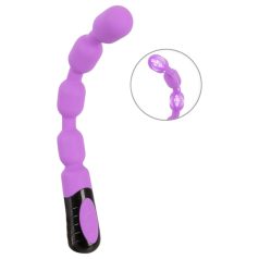 You2Toys - Vibrator punct G și P cu mărgele - mov