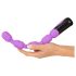 You2Toys - vibrator cu mărgele pentru punctele G și P (mov)