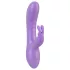 Smile - vibrator cu stimulare clitoris - mov