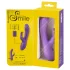 Smile - vibrator cu stimulare clitoris - mov