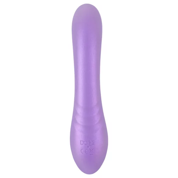 Smile - vibrator cu stimulare clitoris - mov