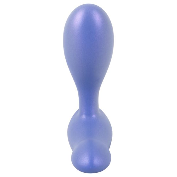Smile - plug anal vibrator - silicon albastru