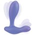 Smile - plug anal vibrator - silicon albastru