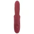 Javida - vibrator rabbit cu două funcții - încărcare USB - roșu
