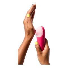   ROMP Shine X - stimulator clitoridian cu baterie și unde de aer (roz)