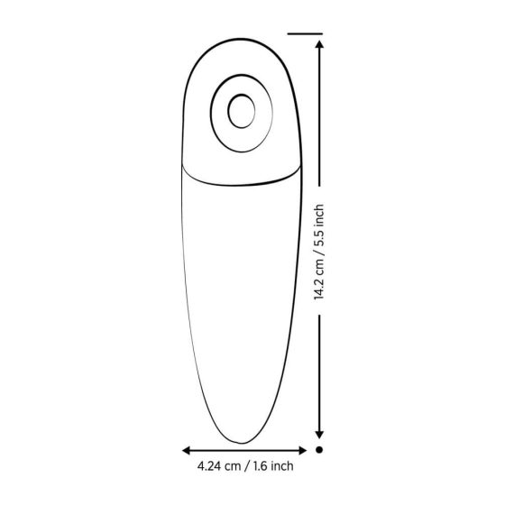 ROMP Shine X - stimulator clitoridian cu baterie și unde de aer (roz)
