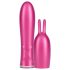 Durex Tease & Vibe - Vibrator cu iepuraș pentru stimularea clitorisului (roz)