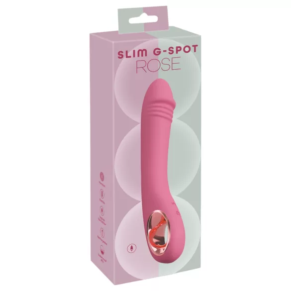 You2Toys - vibrator punctul G cu acumulator - roz