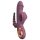 You2Toys - vibrator triplu cu acumulator (mov)