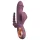 You2Toys - vibrator triplu cu acumulator - lila