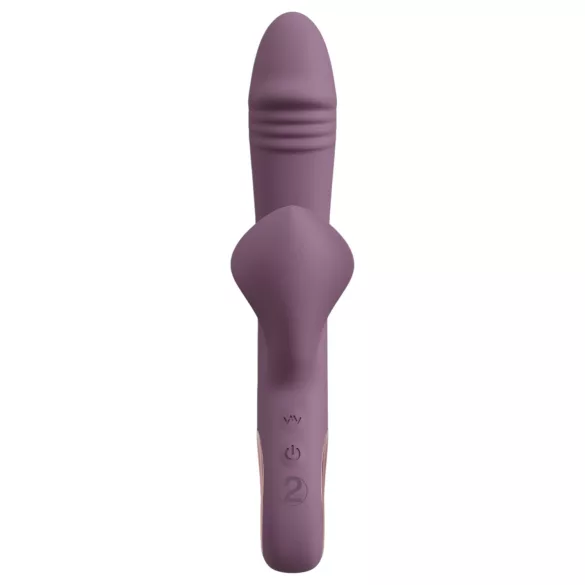 You2Toys - vibrator triplu cu acumulator - lila