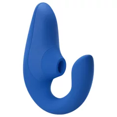   Womanizer Blend - vibrator pentru punctul G și stimulator clitoridian (albastru)