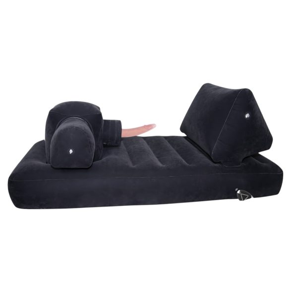 You2Toys Velvet Luxury - robot erotic cu pat încorporat (negru)