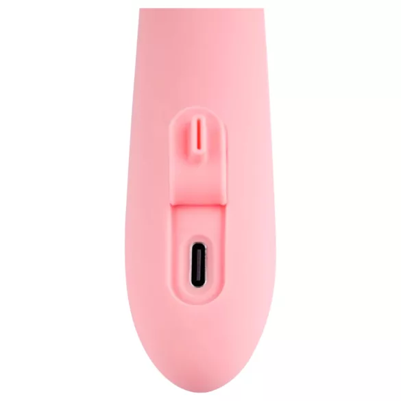 Svakom Mora Neo - vibrator cu braț pentru clitoris, cu bile - roz