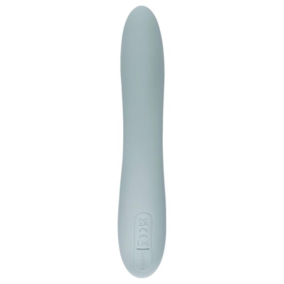 Svakom Chika - vibrator punctul G cu braț pentru clitoris - silicon gri