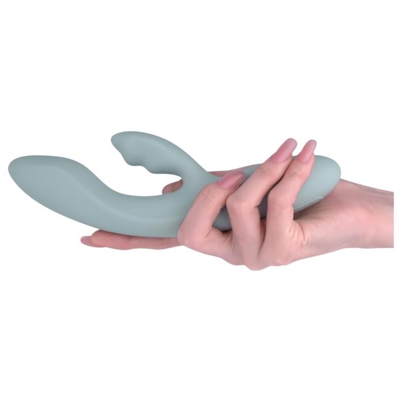 Svakom Chika - vibrator punctul G cu braț pentru clitoris - silicon gri