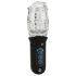 Stroker - masturbator vibrant, rotativ (transparent)