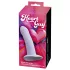 You2Toys - Vibrator în formă de inimă - silicon, albastru