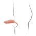 Realistixxx - manșon vibrator cu inel pentru penis (natur)