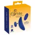 Smile - chiloți vibrator purtabili extra subțiri, cu telecomandă (albastru)