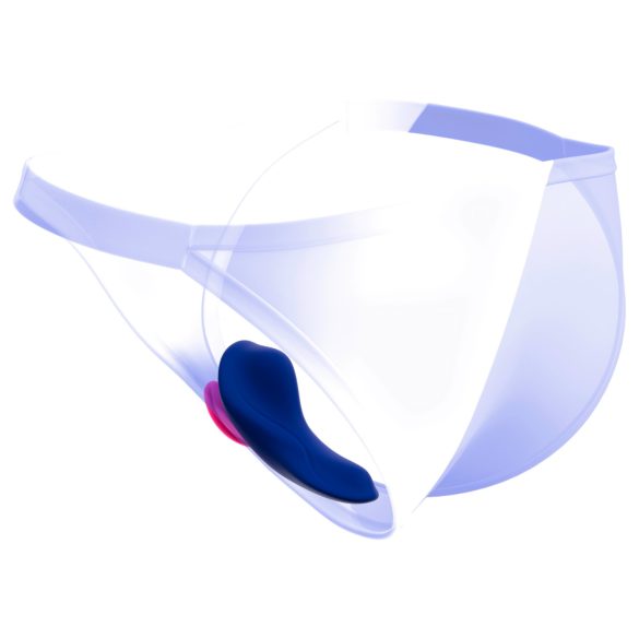 Smile RC Panty - vibrator pentru chiloți cu telecomandă - albastru