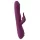 Javida - Vibrator 3 în 1 cu mișcare, rotație și bile - lila