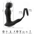 Rebel - vibrator pentru prostată (negru)