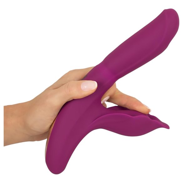 Javida - Vibrator 4in1 stimulare punct G și clitoris - mov
