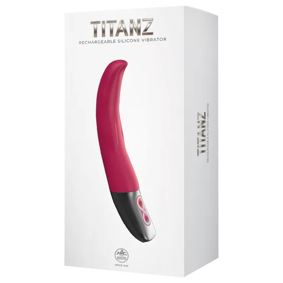 Excellent Power Titanz - Vibrator punct G și P - silicon roz