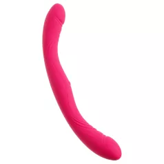 Couples Choice - vibrator dublu pentru cupluri - silicon roz