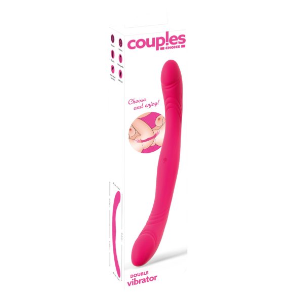 Alegerea Cuplurilor - vibrator cu două capete (roz)