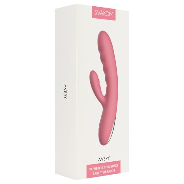 Svakom Avery - vibrator cu funcție pulsatorie și braț pentru clitoris