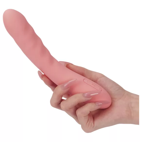 Svakom Ava Neo - vibrator inteligent pentru punctul G, cu funcție de împingere, controlat prin aplicație (roz)