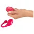 Beau Coeur Koral - ou vibrator cu telecomandă - roz