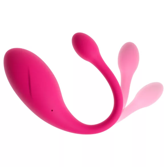 Beau Coeur Koral - ou vibrator cu telecomandă - roz