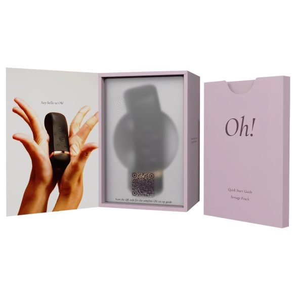 The Handy Oh! - ResoTouch vibrator (negru)